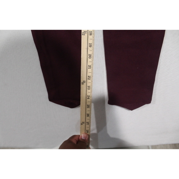 Seven7 Women Red Pull On Legging Yoga Active Size Large - Picture 7 of 10